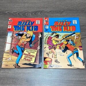 VINTAGE 1972 CHARLTON COMICS Billy The Kid Comics #94, 95 Bronze Age
